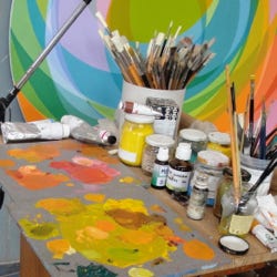 obra en pintura jorge young